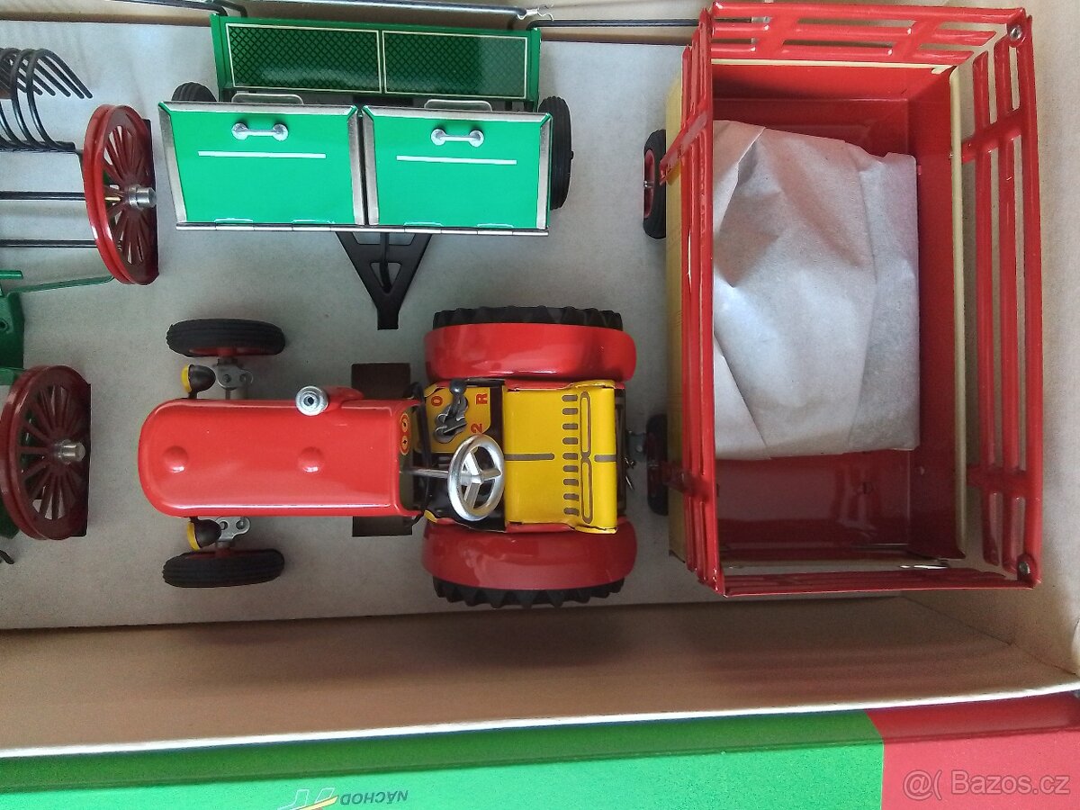 MEGA AGRO SET KOVAP - Zetor + 7 strojů - Kompletní sada - 3