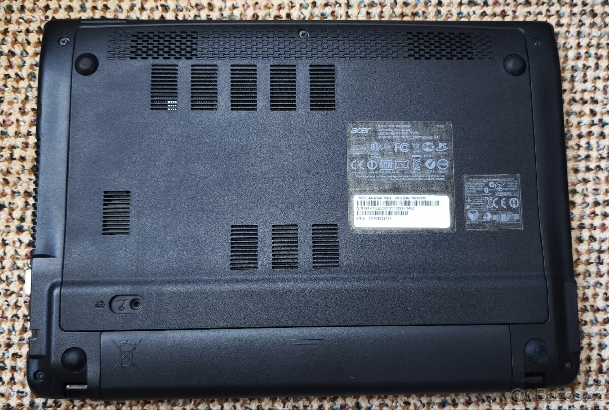 Notebook 12" Acer Aspire TravelMate - 3