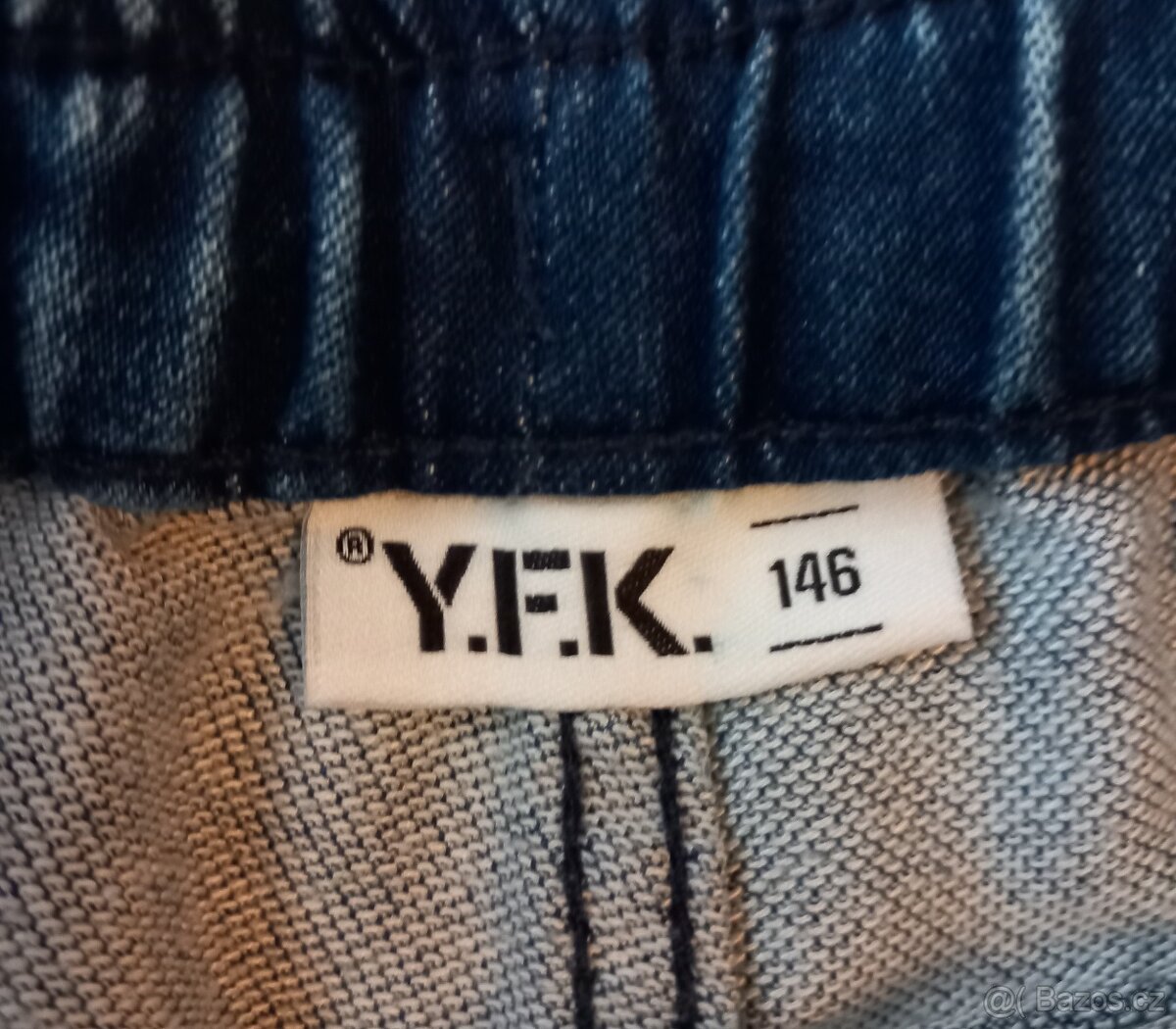 Chlapecké džínové kraťasy, vel. 146 - 3