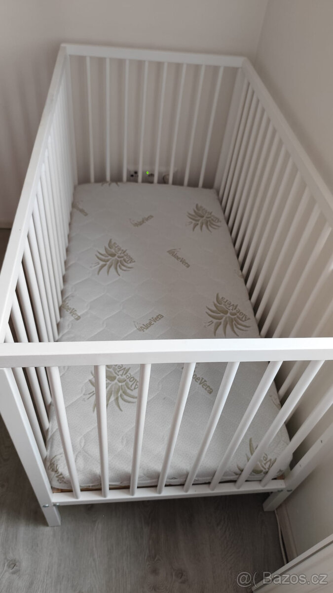 Dětská postýlka včetně matrace - 60x120 cm - 3