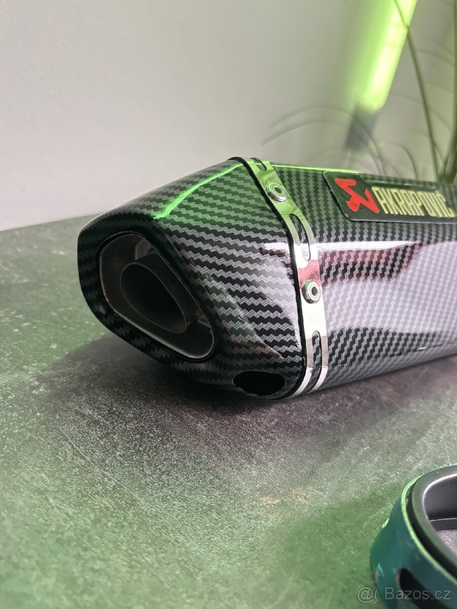 Sportovní koncovka výfuku Akrapovič 370 mm – 1 výstup - 3