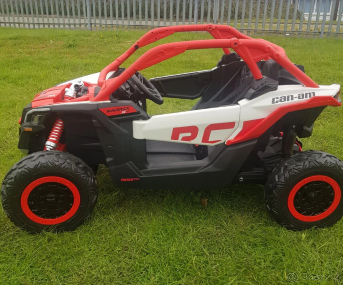 Dětská elektrická Buggy CAN-AM Maverick - 2 místa, 800W 20Ah - 3