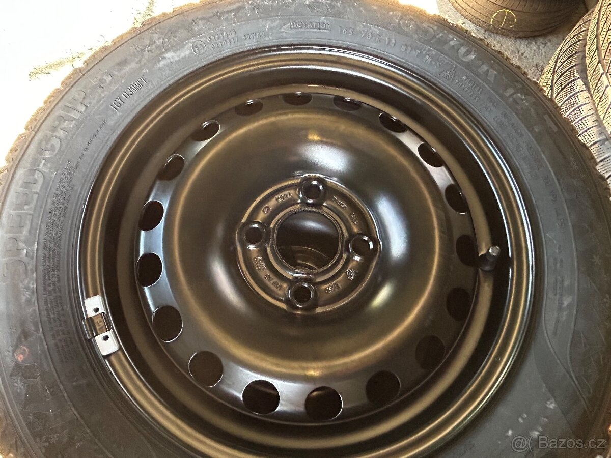 Škoda Citigo,VW UP , 165/70/14 nová zimní sada - 3