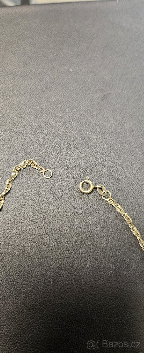 Prodám zlatý řetízek - 3