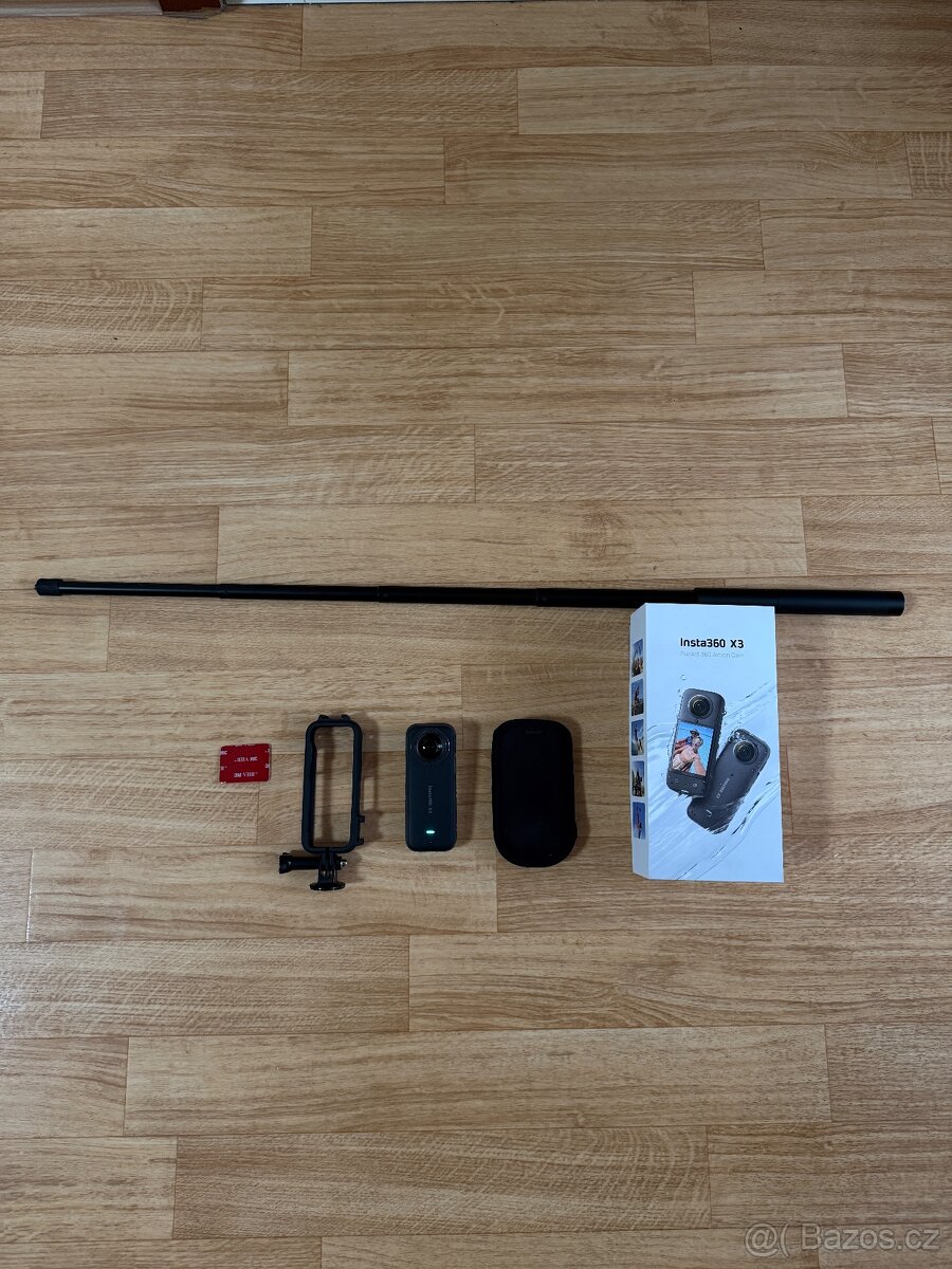 Insta360 x3 - TOP stav + 64 GB SD karta - 3