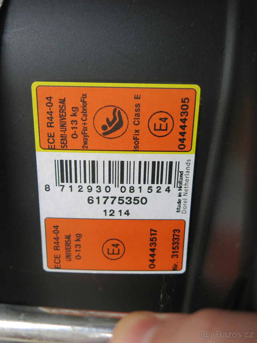 za odvoz dětská autosedačka ECE R44-04 Universal - 3
