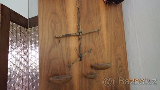 3 ks váhy miskové - 3