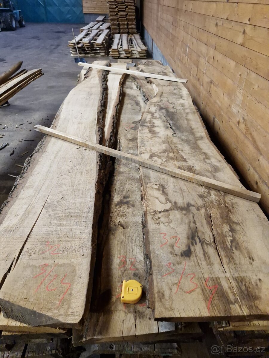 Dubové řezivo sušené 8 000/m3 - 3