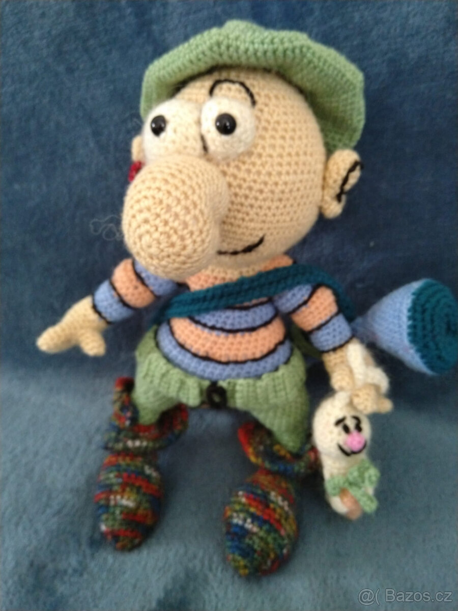 Ručně vyráběné háčkované hračky. - 3
