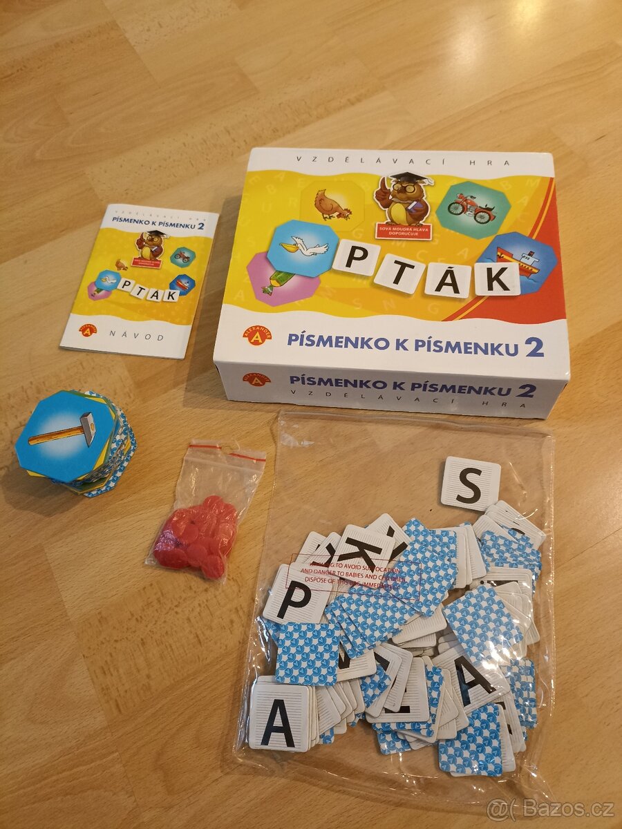 Didaktická hra "Písmenko k písmenku 2" - 3