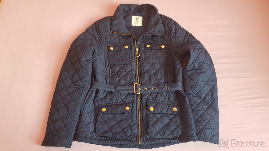 Prošívaná bunda H&M vel.164 - 3