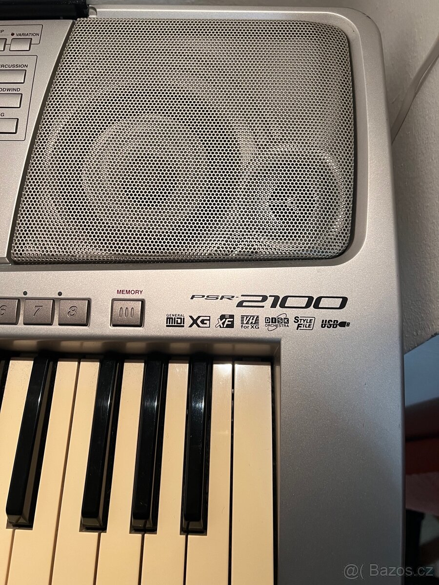 Klávesy PSR 2100 - 3