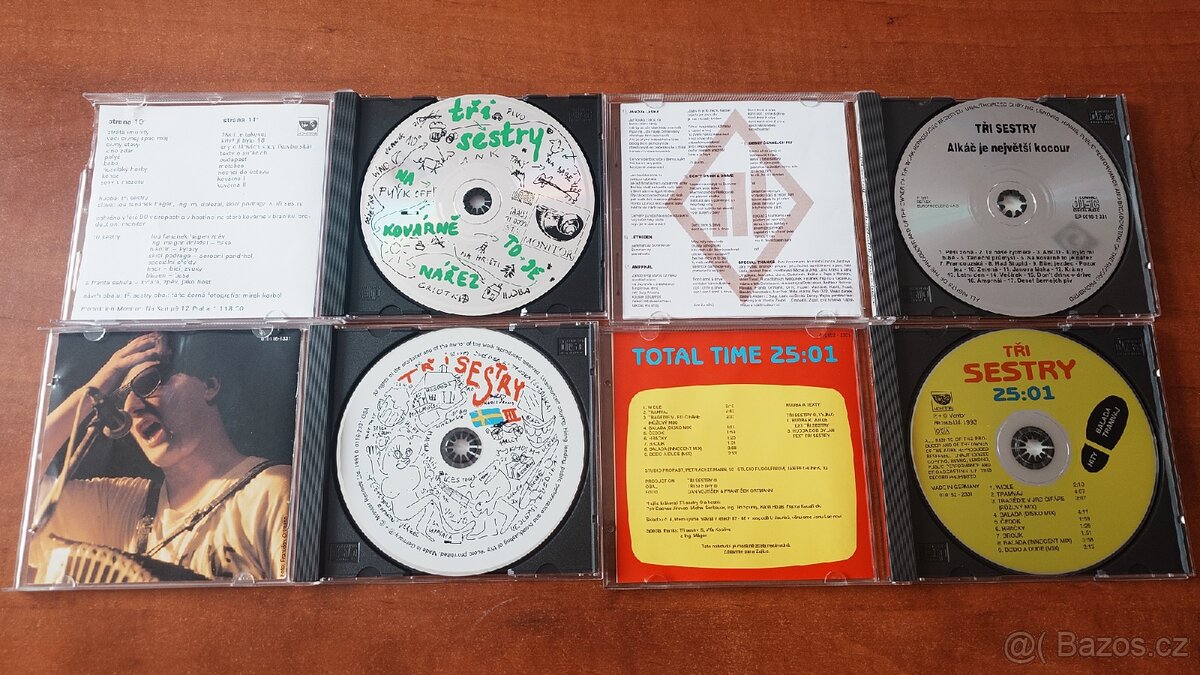 CD Tři sestry - první Press - 3