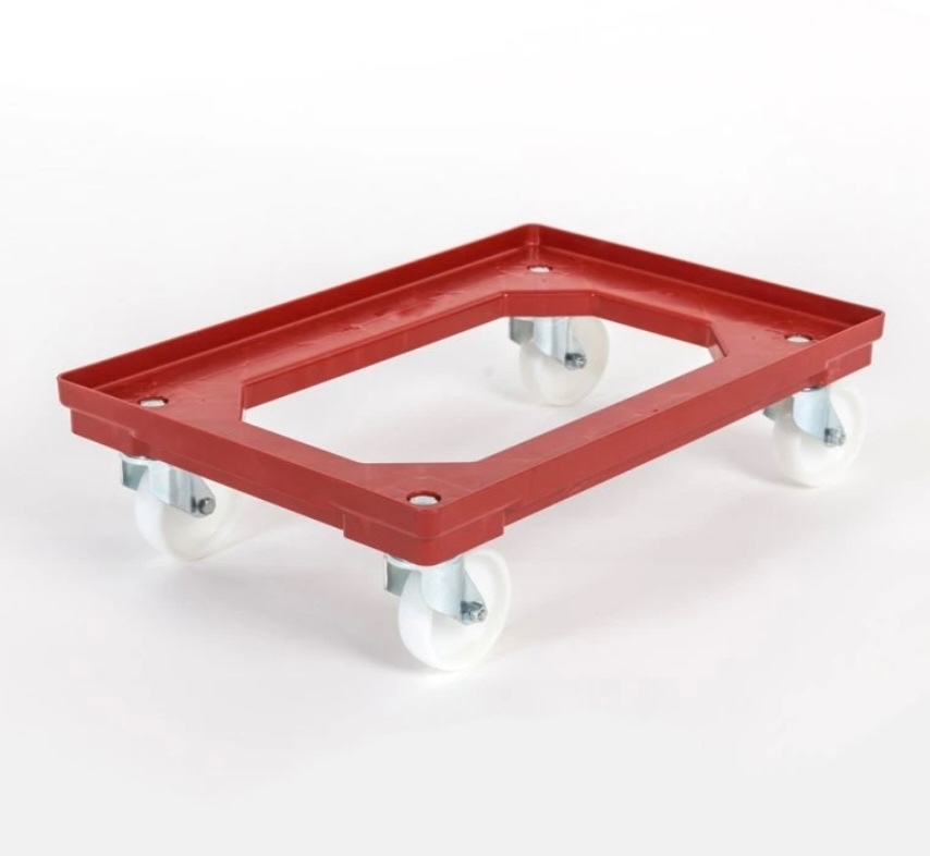 Vozík pod přepravky 4 otočná gumová kolečka 100 mm (3 kusů) - 3