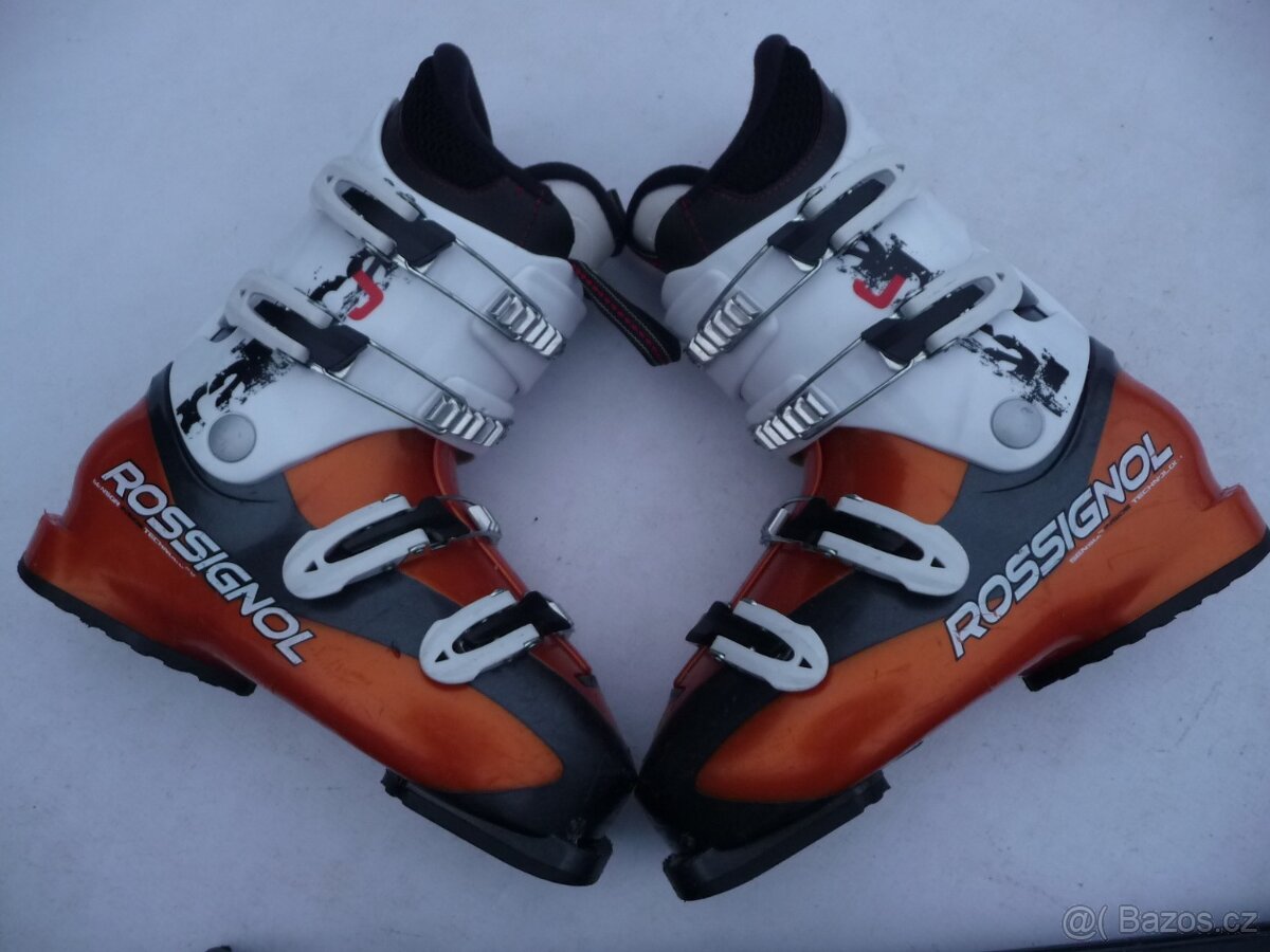 190. Detske lyže HEAD - 125cm + boty LANGE 35 eu + helma SET - 3