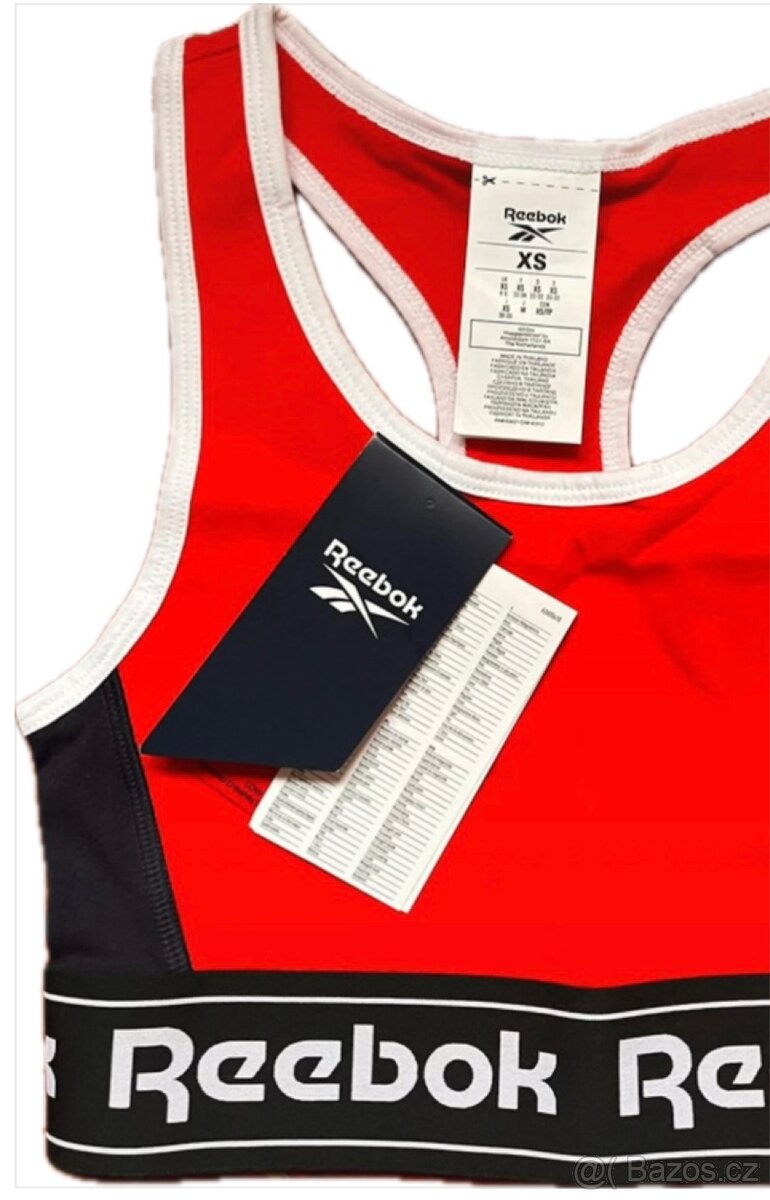Krásné nove sportovní bolerko-podprsenka Reebok vel.XS - 3