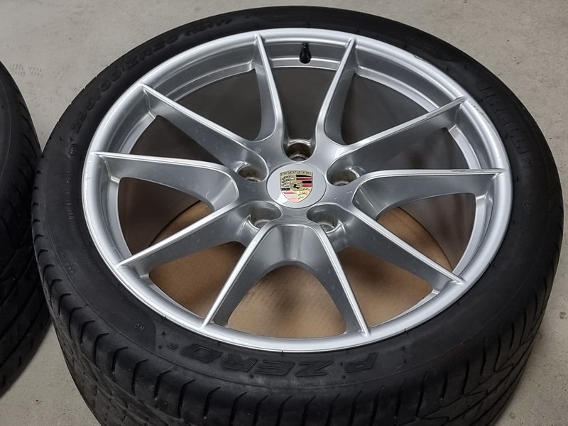 originál letní alu PORSCHE 911 991.1 8,5 a 11x20" 5x130 - 3