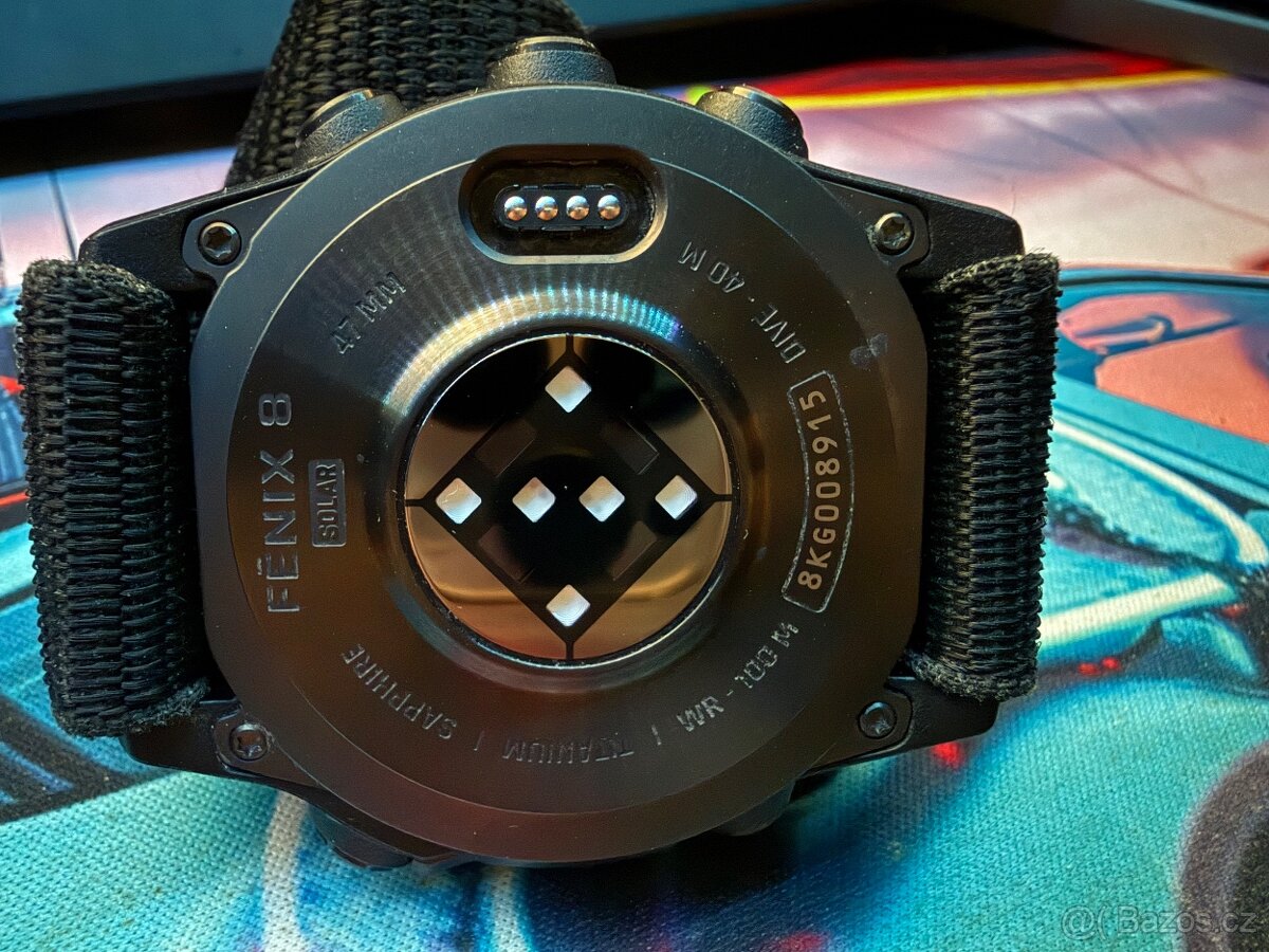 Garmin Fenix 8 47mm Solar Sapphire - 3
