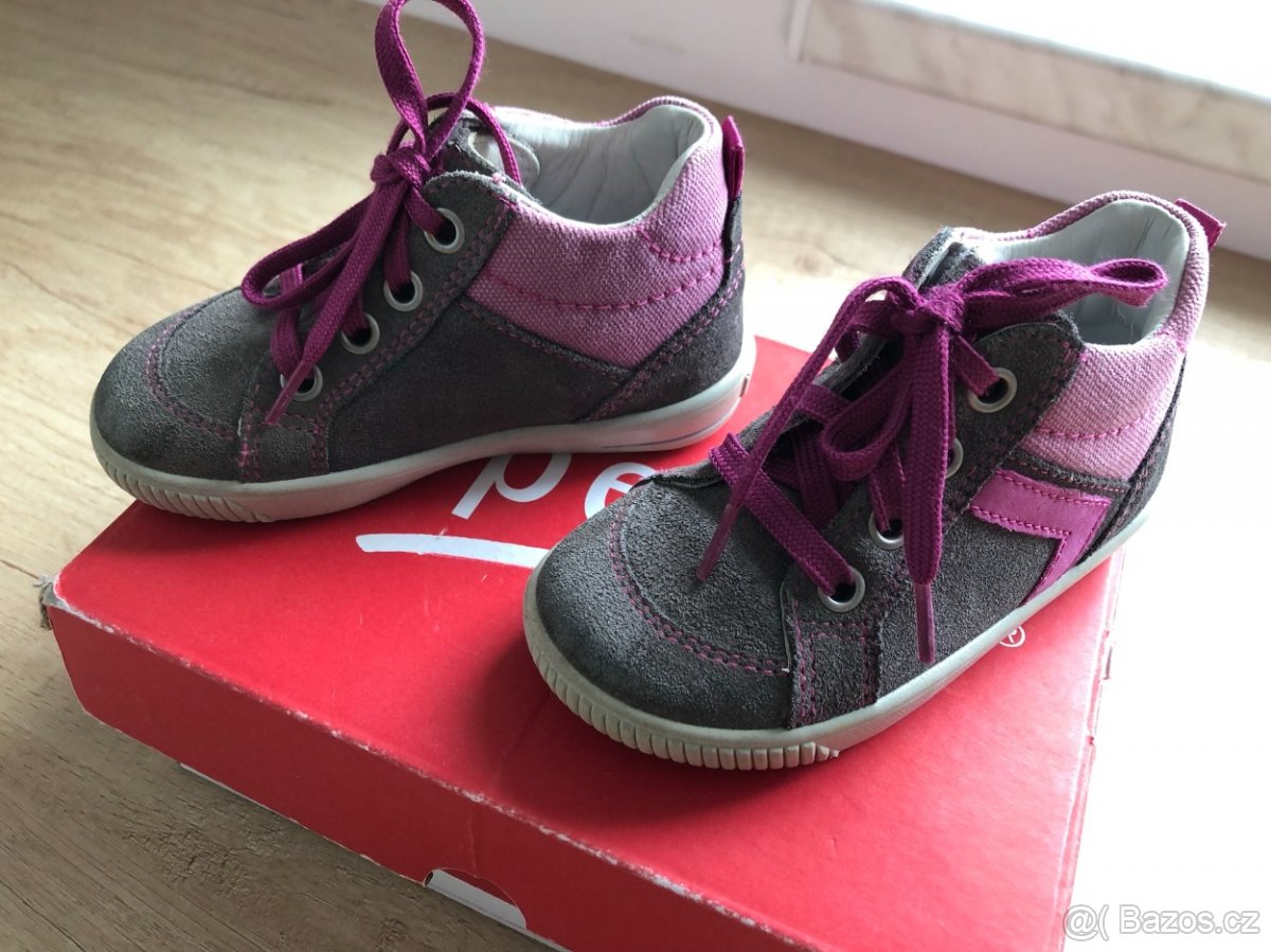 Celoroční kotníčková kožená obuv Superfit - 3