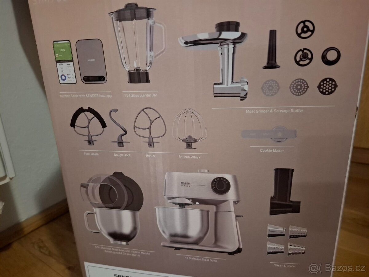 Multifunkční kuchyňský robot Sencor STM 7651WS (nový) - 3