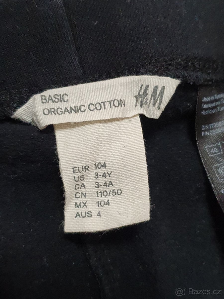 Dívčí legíny H&M vel 104 - 3