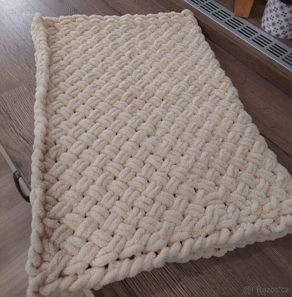 Dětská deka v medové barvě - 3