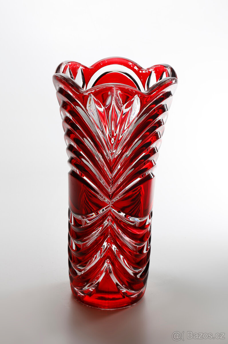 retro skleněná váza - 3