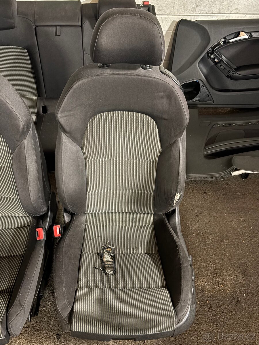 Elektrické látkové sedačky + TAPCE Audi A5 - 3