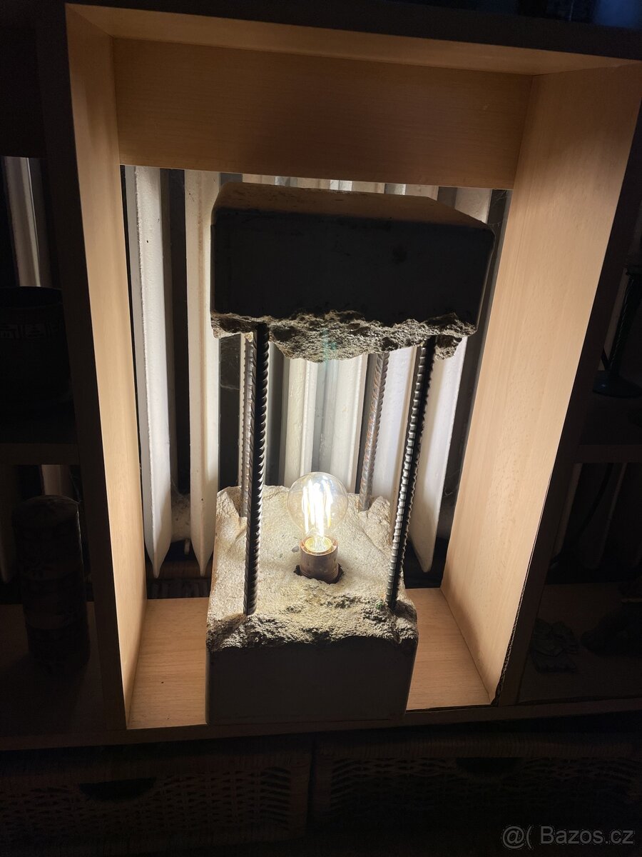 Betonová lampa - 3