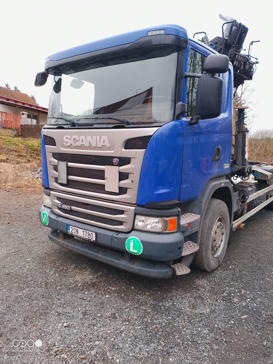Scanie 450 s HR nosič kontejneru - 3
