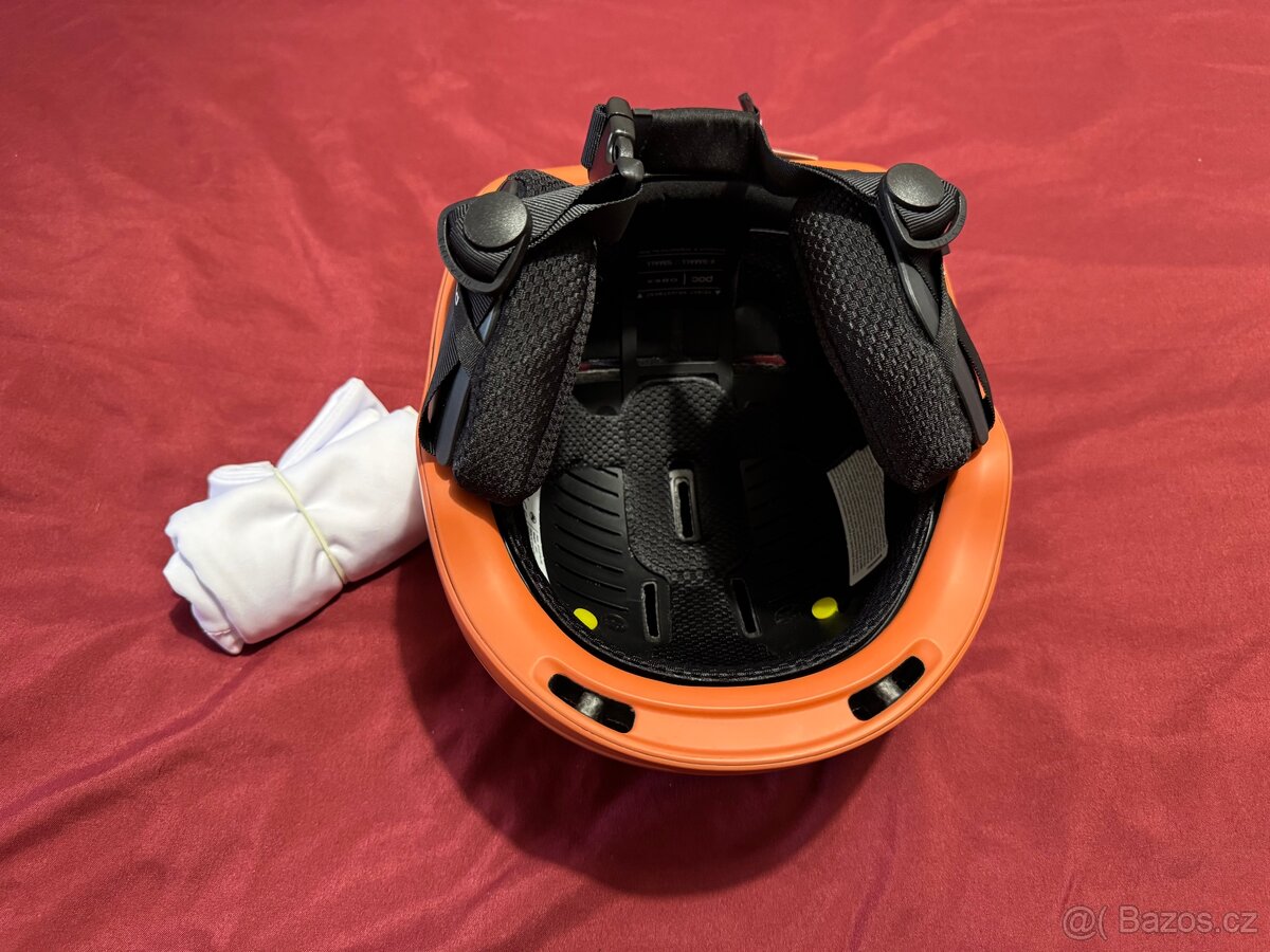 Lyžařská helma POC Obex MIPS Lt Agate Red Matt XS-S 51-54 - 3
