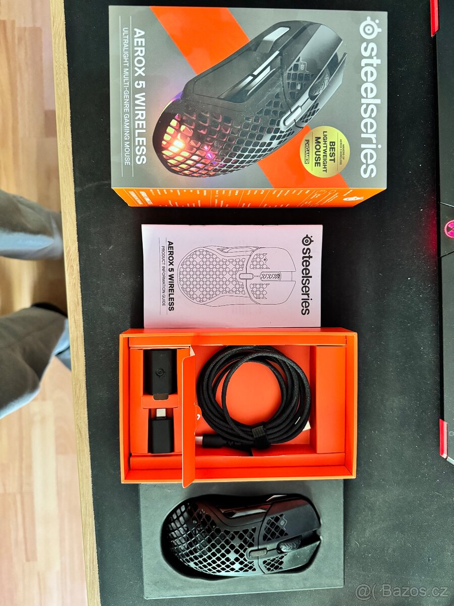 STEELSERIES AEROX 5 WIRELES - 3