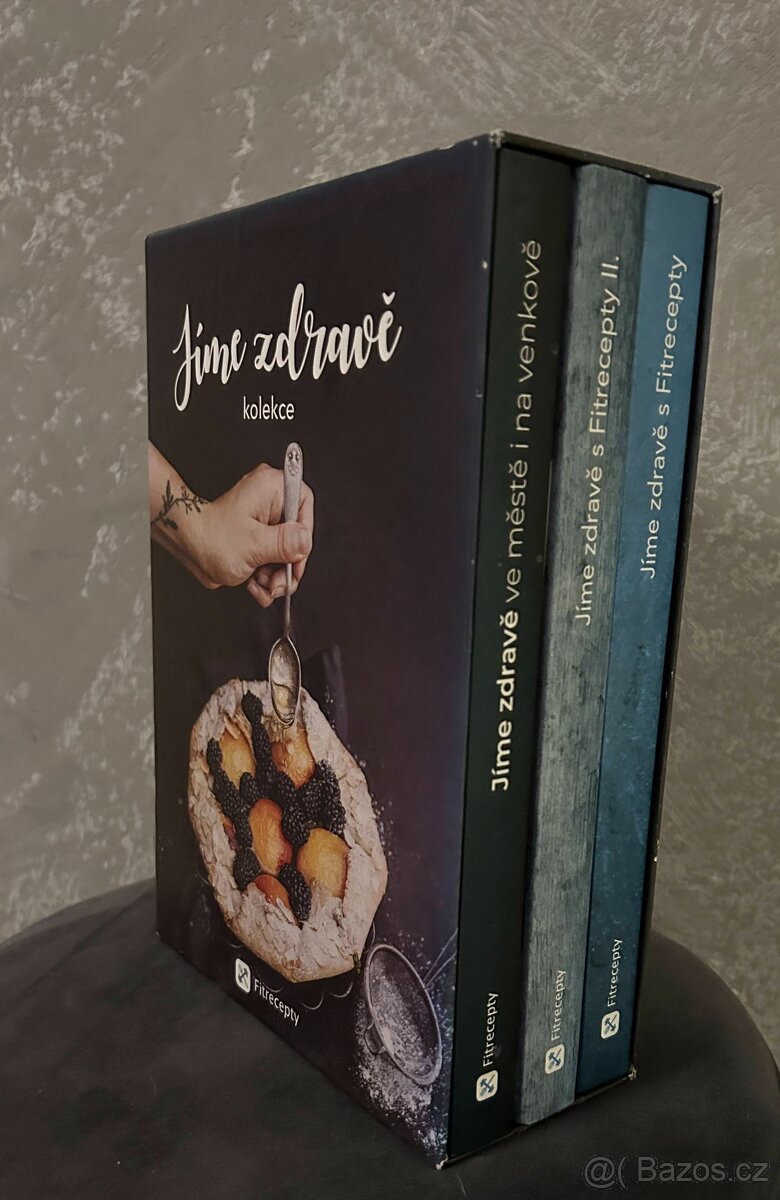 4knihy: Jíme zdravě kolekce (3 svazky v boxu) + Jíme zdravě - 3