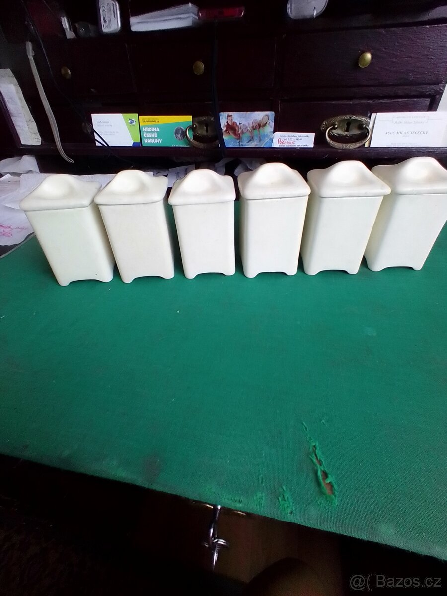 Starožitné porcelánové kořenky (Eichwald) r.1849. - 3