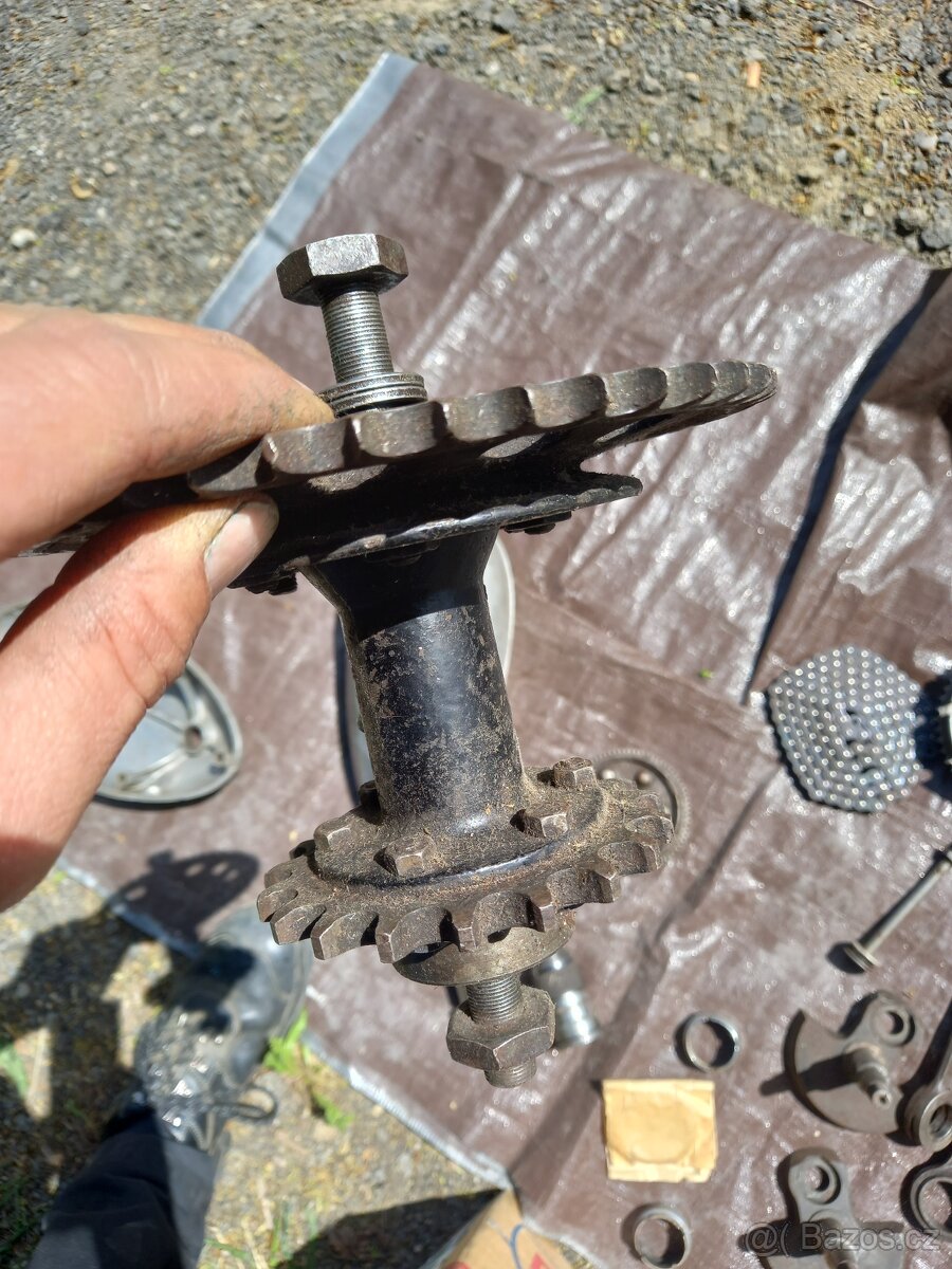 Náboj kola - předělaný - 3