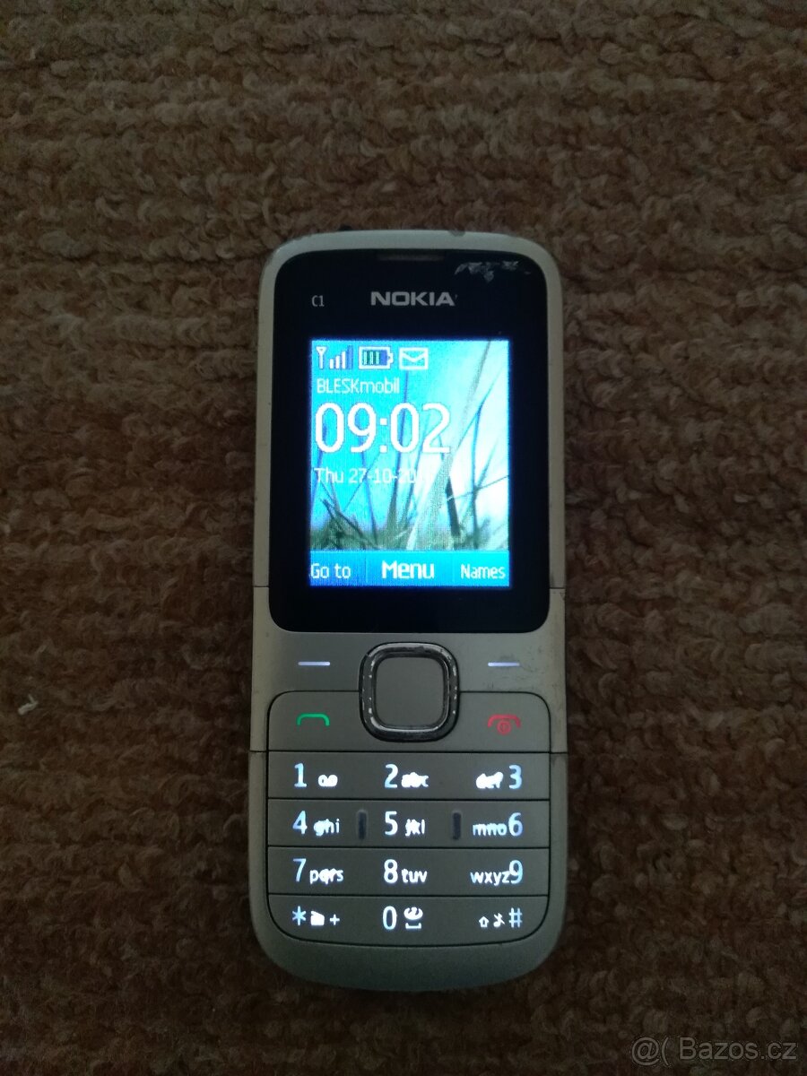 ❗Nokia C1-01 (SILVER)❗Oblokovaná na všechny sítě❗ - 3