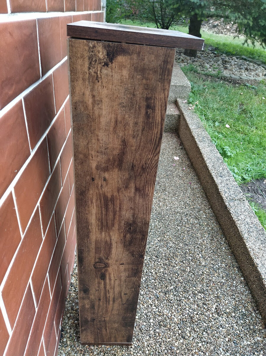 CD skříňka rustikální - 3