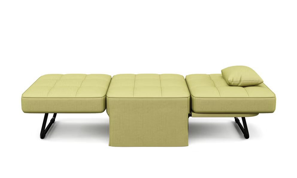 Rozkládací křeslo MATT světle zelená - 3