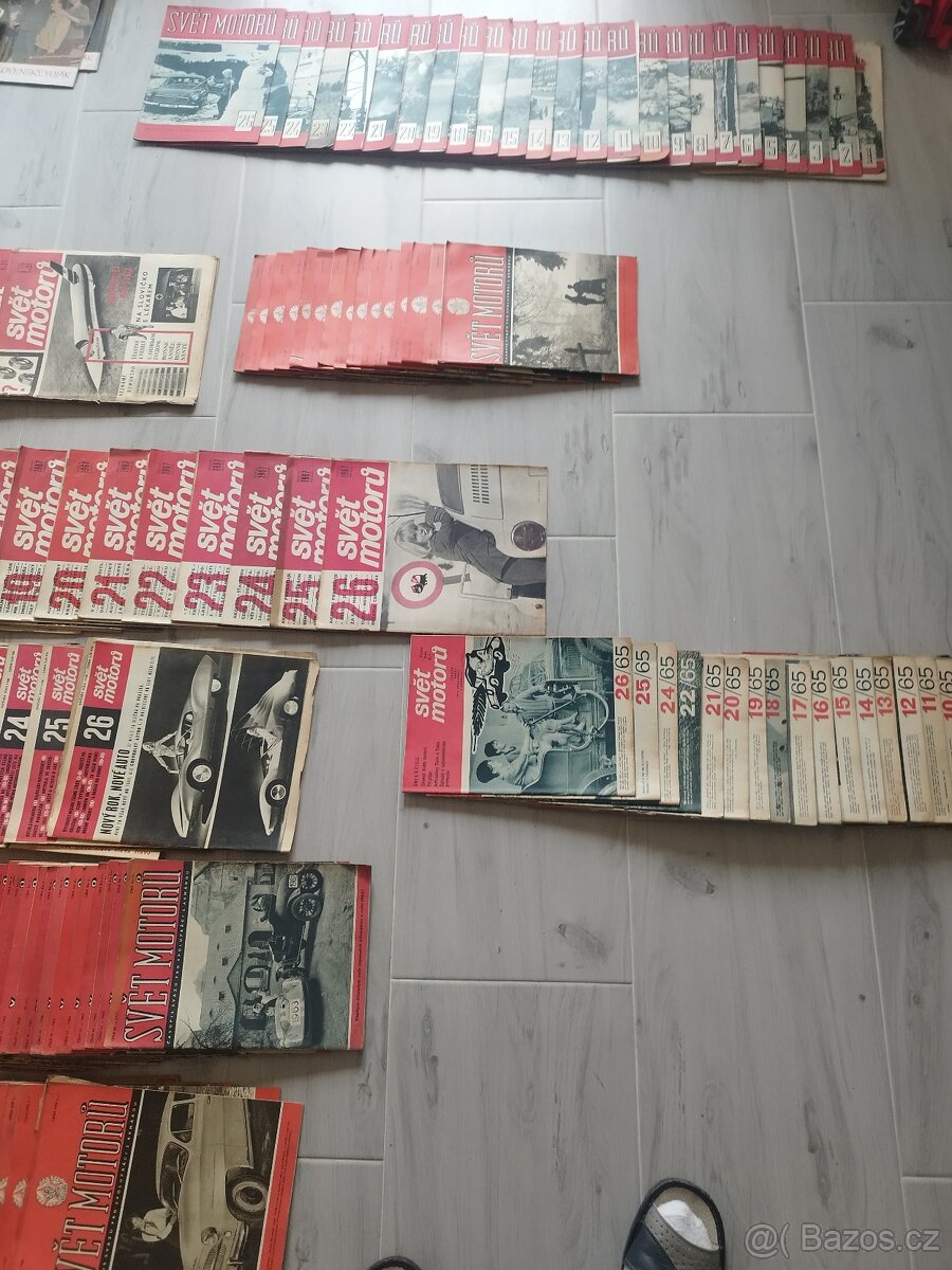 Staré časopisy svět motoru - 3