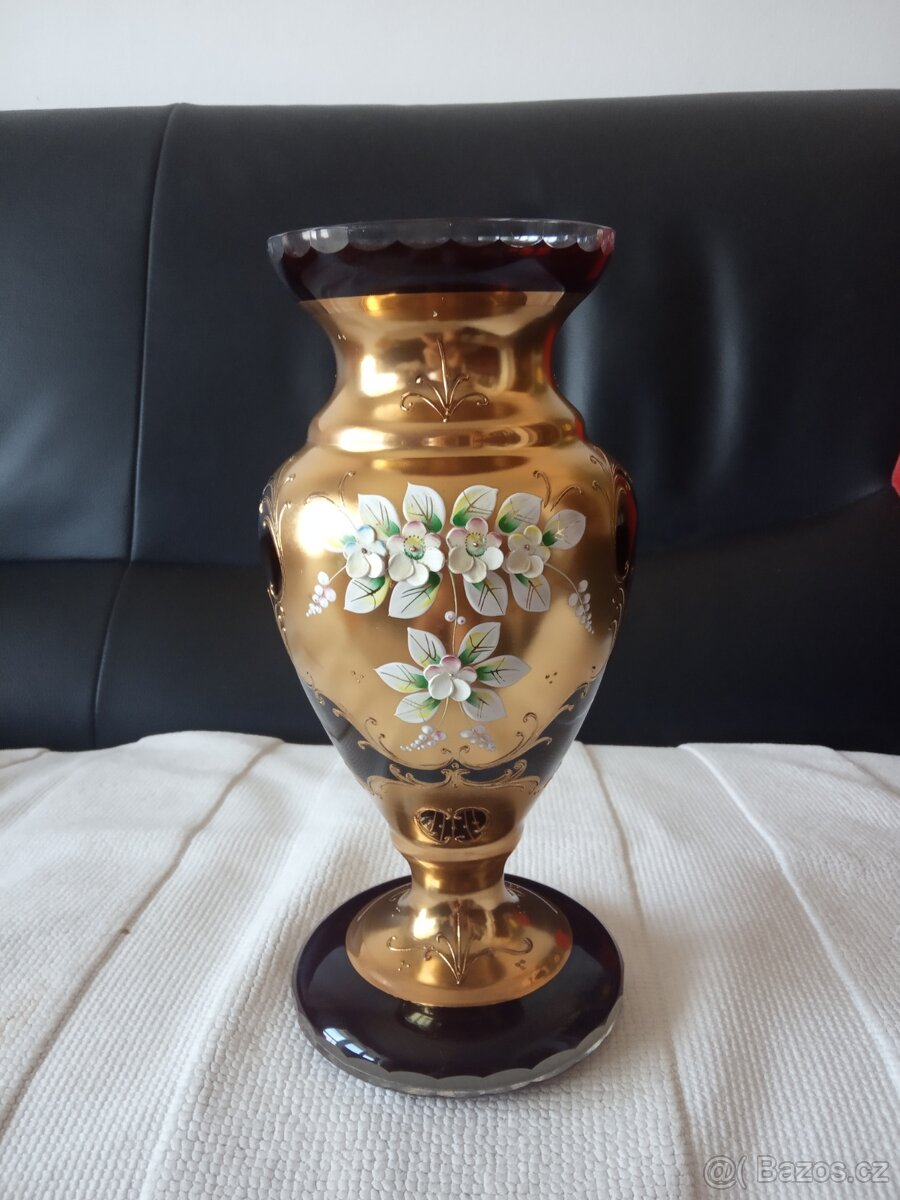 Rubinova vaza Noboborske sklo - 3