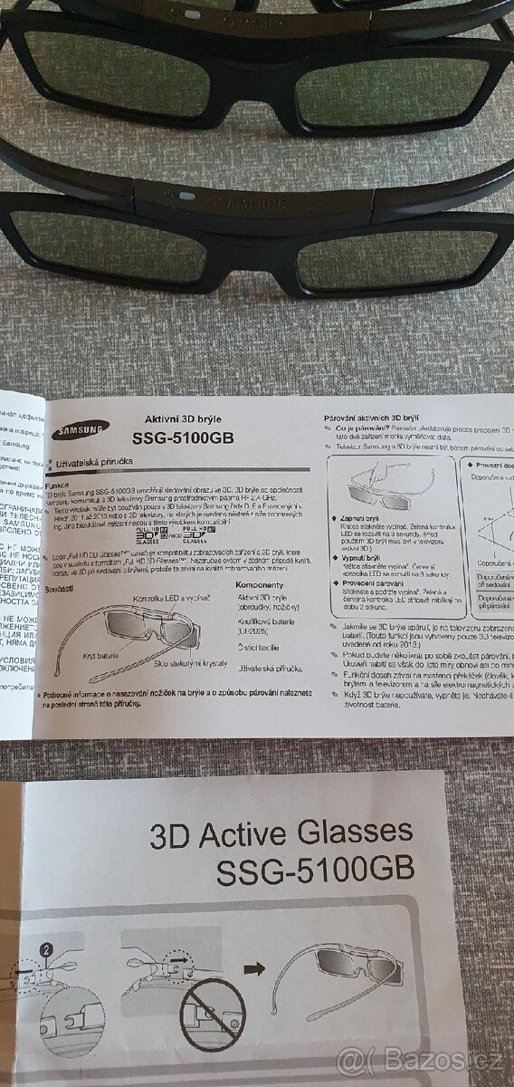 3D aktivní brýle Samsung - 3