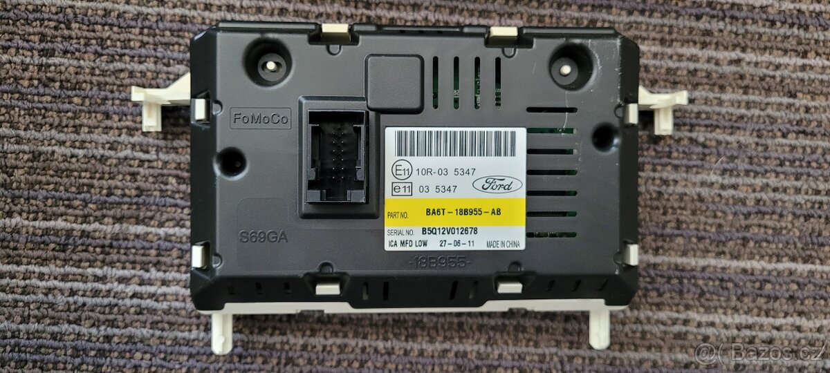 Ford Fiesta mk6 2008-14 sada rádio počítač kryty - 3