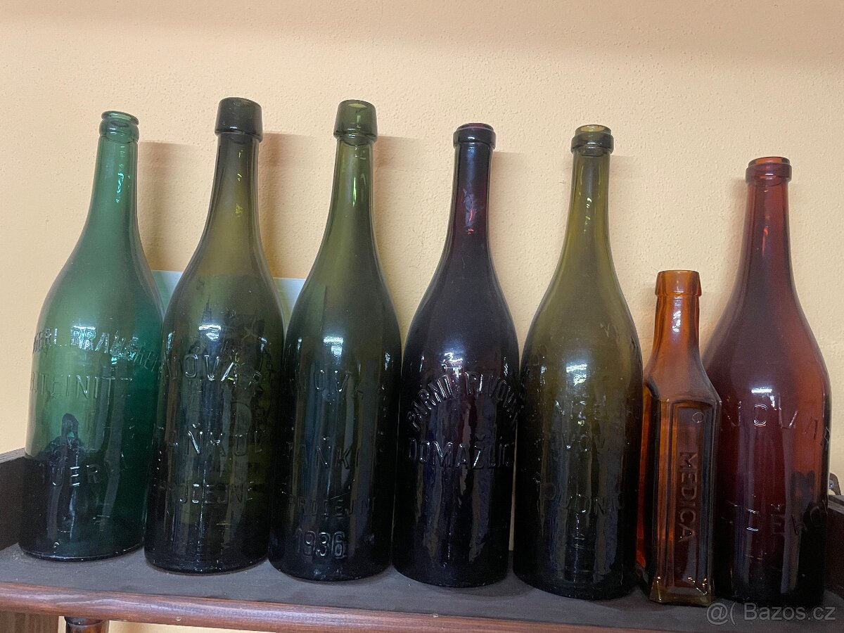Staré pivní lahve - 3