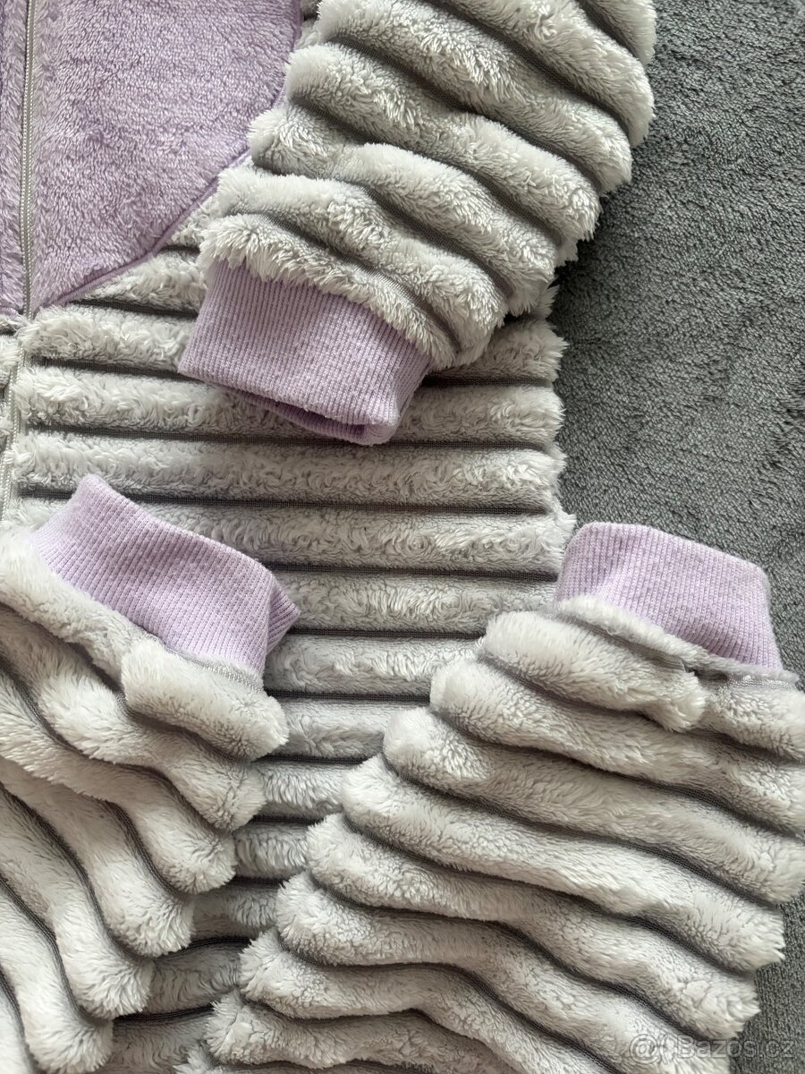 Plyšový overal - 3