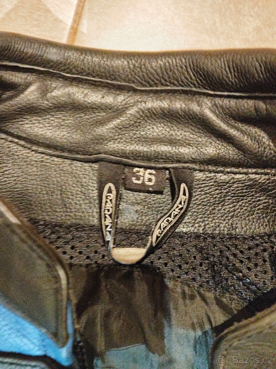 Kožená bunda vel. 36 - 3