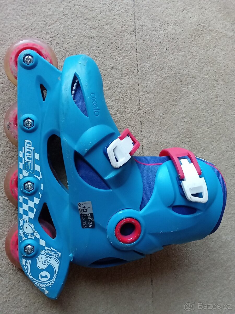 Dětské kolečkové brusle Oxelo, vel. 34-36 - 3