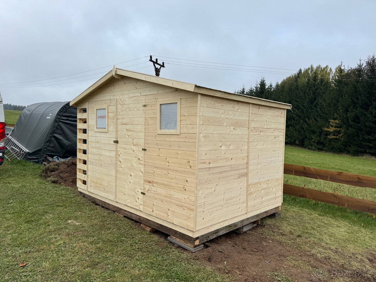 Zahradní domek LERA s dřevníkem - 3