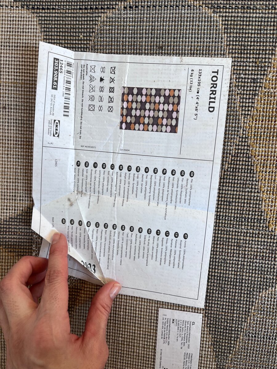 IKEA koberec Torrild - 3