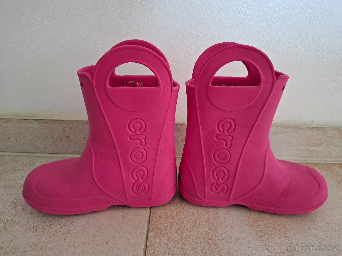 Holínky, gumáky Crocs vel. C 12 (29/30) - 3