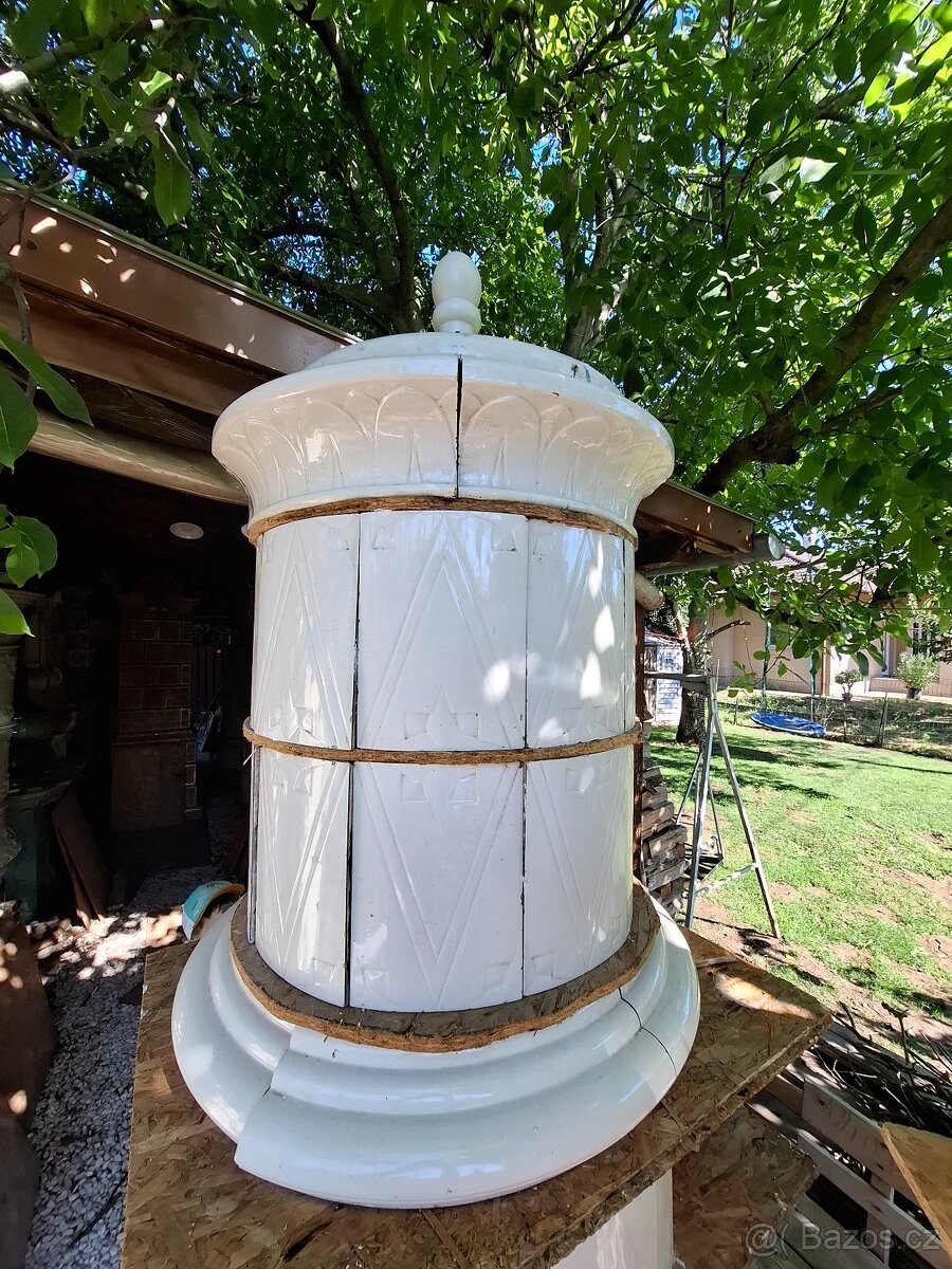 Kachlová kamna historická - 3